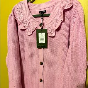 Who What Wear Lavender Cardigan sz 3x